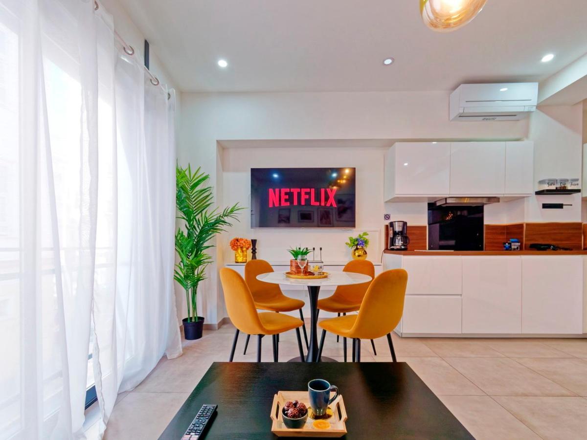 City Vibes, Indoor Parking, Breakfast & Air Conditioning Nice Exteriér fotografie